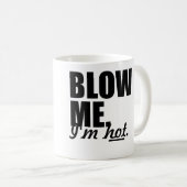 BLAUW ME DAT IK HOT KOFFIEMOK (Voorkant rechts)