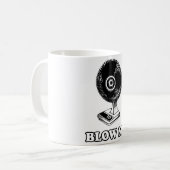 BLAUW ME KOFFIEMOK (Voorkant links)