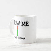 BLAUW ME KOFFIEMOK (Voorkant links)