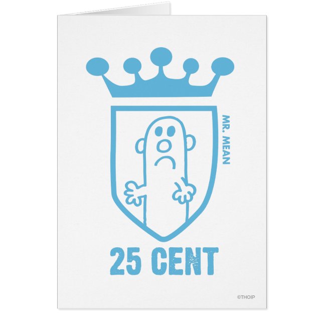 Blauw: Mean Crest & Crown (Voorkant)