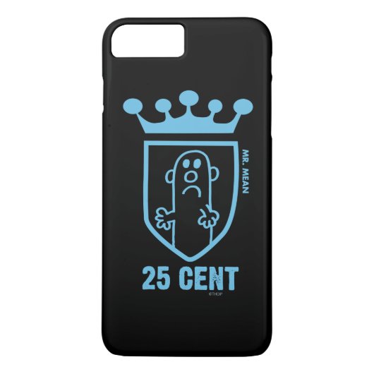 Blauw: Mean Crest & Crown Case-Mate iPhone Case (Achterkant)