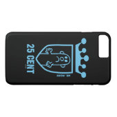 Blauw: Mean Crest & Crown Case-Mate iPhone Case (Achterkant (Horizontaal))