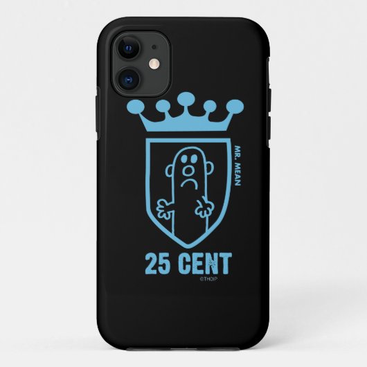 Blauw: Mean Crest & Crown Case-Mate iPhone Case (Achterkant)