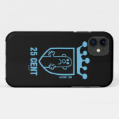 Blauw: Mean Crest & Crown Case-Mate iPhone Case (Achterkant (horizontaal))