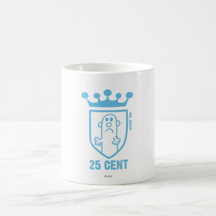 Blauw: Mean Crest & Crown Koffiemok