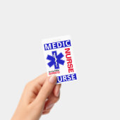 Blauw medisch arts Aangepaste naam ID personeel Badge (Handheld)