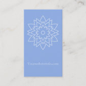 Blauw Medisch Professioneel Dokterskantoor Kliniek Visitekaartje (Voorkant)