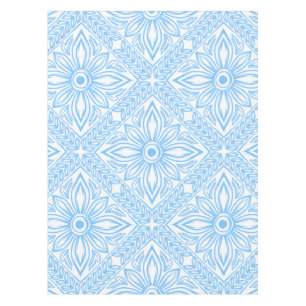 Blauw mediterraan Italiaans tegel decoratief patro Tafelkleed