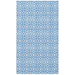 Blauw Mediterraan Tegel Patroon – Elegante Azulejo Tafelkleed