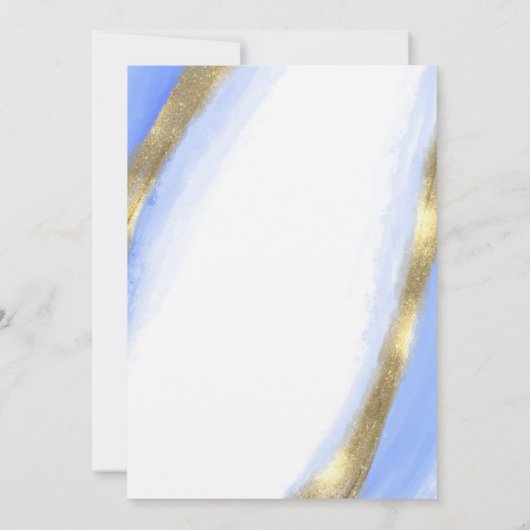 Blauw Mediterraans kalender nonphoto bewaar de dat Kaart (Achterkant)