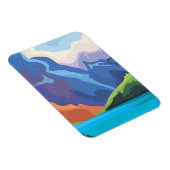 Blauw meer magneet (Rechterzijde)