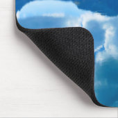 Blauw meerlandschap muismat (Hoek)