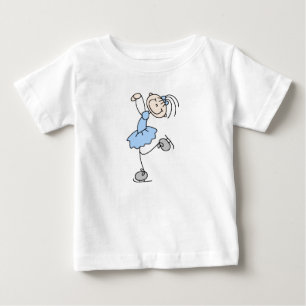 Blauw Meisje Kunstschaatsshirt en Cadeaus