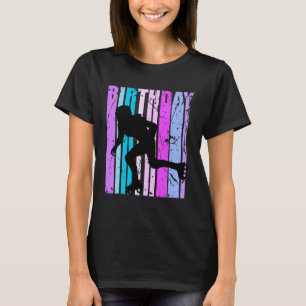 Blauw Meisjes Rolschaatsen Rolschaatsen Vrouwen GR T-shirt