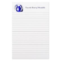 Blauw  Melkkan Custom Lined Stationery
