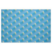 blauw melkweefsel stof (Fat Quarter)