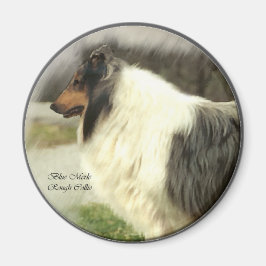 Blauw Merle Rough Collie Cadeaus Magneet