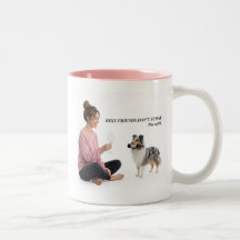 Blauw Merle Sheltie Wijn Humor Cadeau