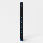 blauw mermaïdepatroon hoesje (Achterkant/links)