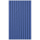 Blauw met blauwe strepen tafelkleed (Voorkant)