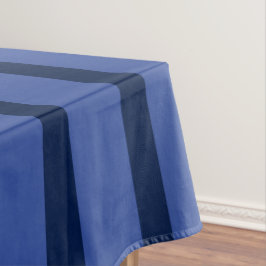 Blauw met blauwe strepen tafelkleed