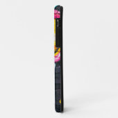 blauw met een vol hart Case-Mate iPhone case (Achterkant/links)