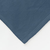 Blauw met gouden paren Names Fleece Blanket (Hoek)