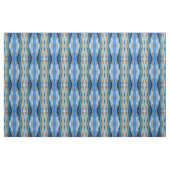 blauw met ingeweven scharnboard stof (Yard (91,4 cm))