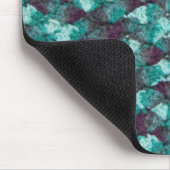 Blauw met meerdere kleuren en haakjes muismat (Hoek)