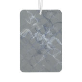 Blauw met rook abstract luchtverfrisser (Achterkant)