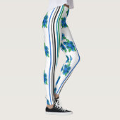 Blauw met strepen leggings (Rechts)