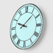 Blauw met zwart  Romeins cijfer Grote Klok (Hoek)