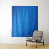 blauw metaal wandkleed (In situ)