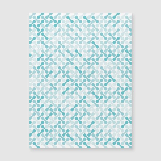 Blauw metaball patroon (Voorkant)