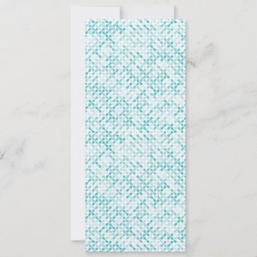 Blauw metaball patroon (Voorkant)