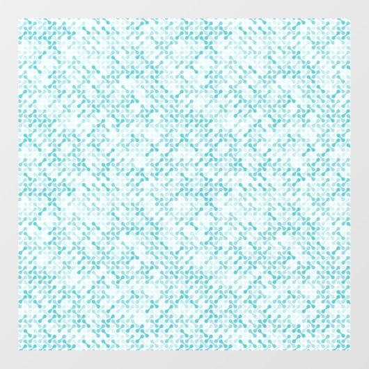 Blauw metabalpatroon raamsticker (Vel)
