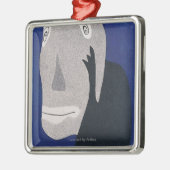 Blauw Metalen Ornament (Links)