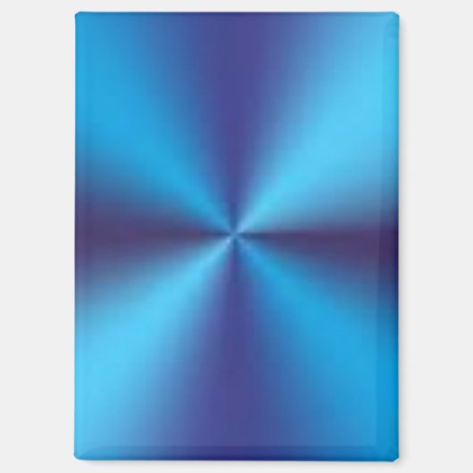 Blauw Metallic Textuur Design-47456 Magneet (Voorkant)