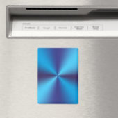 Blauw Metallic Textuur Design-47456 Magneet (Insitu (Vaatwasser))