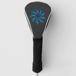 Blauw Metallic Torus Knoop Golfheadcover