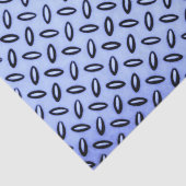 Blauw metallisch weefselpapier tissuepapier (Detail)