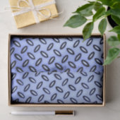 Blauw metallisch weefselpapier tissuepapier (Geschenk)