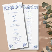 BLAUW MEXICAANS TALAVERA PROGRAMMA