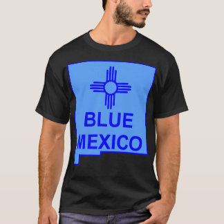 Blauw Mexico T-shirt