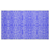 Blauw middeleeuwse moderne afdrukken stof (Fat Quarter)