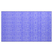 Blauw middeleeuwse moderne afdrukken stof (Yard (91,4 cm))
