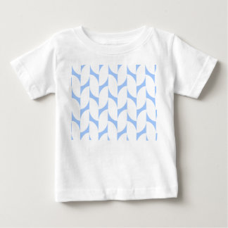 Blauw Minimalistisch Geometrisch T-Shirt voor Peut
