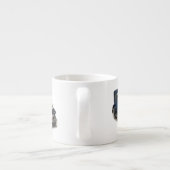 Blauw model A espresso-mok Espresso Kop (Achterkant)