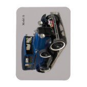 Blauw model A Magnet Magneet (Verticaal)