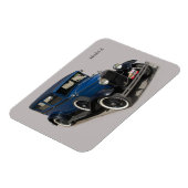 Blauw model A Magnet Magneet (Linkerzijde)